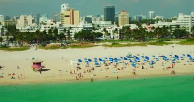 Sunburns Miami Beach hava video turist