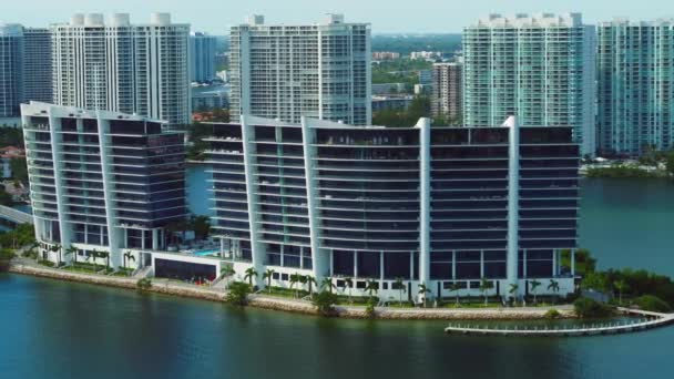 Prive Island Miami Aventura Biscayne Bay Luxury Residences — Wideo stockowe