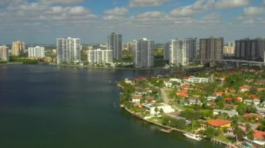 Hava yaklaşım waterfront mahalle lüks evler