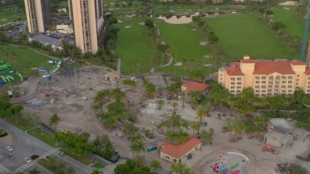 Turnberry Resort Expansión Aérea Drone Video 2018 — Vídeo de stock