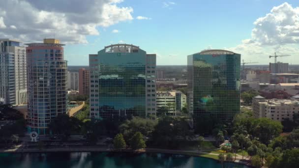 Hava Video Orlando Gölü Eola Heights Bölgesi — Stok video