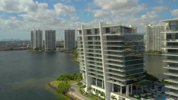 Prive Island Aventura Florida Luxury Residences — Stock Video