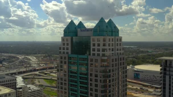 Suntrust Bank Centro Orlando Florida — Vídeo de stock