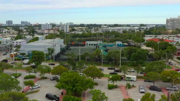 Hava Video North Shore Park Miami Beach — Stok video