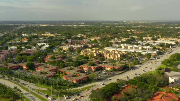 Vídeo Aéreo Barrios Residenciales Miami Kendall — Vídeos de Stock