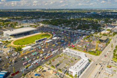 Hava dron fotoğraf Broward County gençlik Fuarı 2018