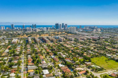 Havadan fotoğraf Hallandale Florida mahalleleri
