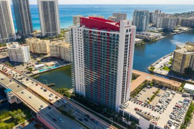 Havadan fotoğraf Beachwalk Resort Hallandale Beach Florida