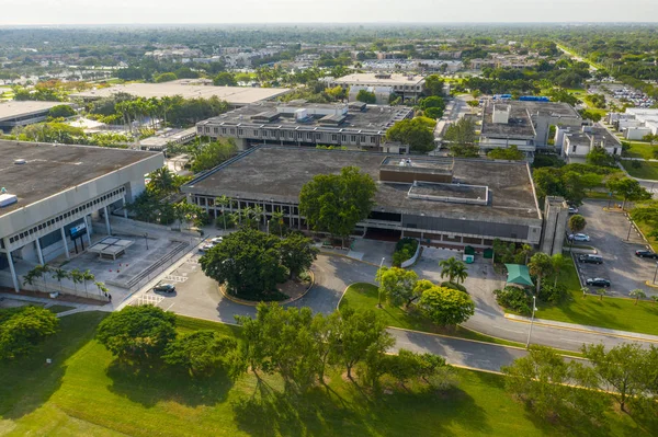 Letecký Snímek Miami Dade Community College Mdcc Kendall Campus — Stock fotografie