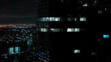 Highrise mimari, gece
