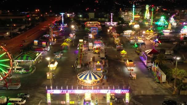 Imágenes Archivo Broward County Youth Fair Aerial Drone — Vídeos de Stock