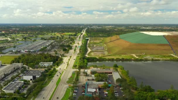 Imágenes Aéreas Coconut Creek Florida — Vídeo de stock