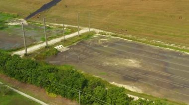 Bir atık çöp dökümü sitesi depolama hava ortaya