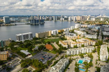 Hava konut şehir Sunny Isles Beach Florida Miami Dade County