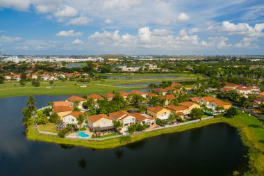 Pembroke Pines Florida evlerinde hava fotoğraf