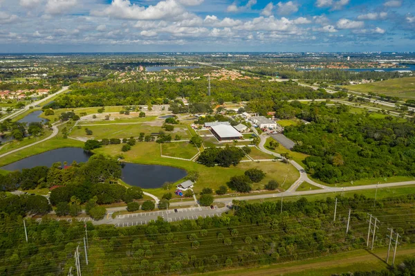 Фото Воздуха Tradewinds Park Florida — стоковое фото