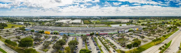 Panorama Aereo Festival Mercato Pompano Beach Usa — Foto Stock