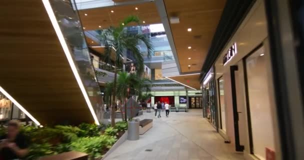 Tiendas Lujo Brickell City Centre — Vídeo de stock