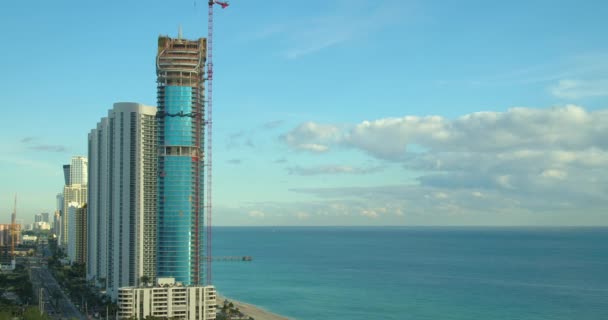 Повітряних Кадри Ritz Carlton Сонячний Берег Острова Beachfront Співвласників Багатоквартирних — стокове відео