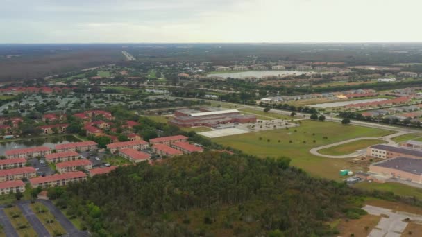 Vídeo Aéreo Aviones Tripulados Fort Myers Usa — Vídeo de stock