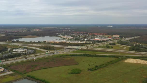 Deo Drone Aéreo Fort Myers Eua — Vídeo de Stock