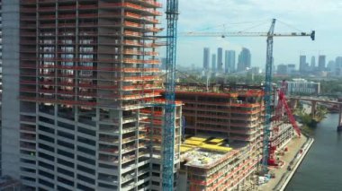 Nehir açılış Miami Florida şantiye