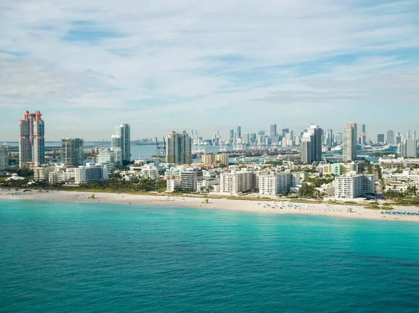 Drohnenfotografie Miami Florida — Stockfoto