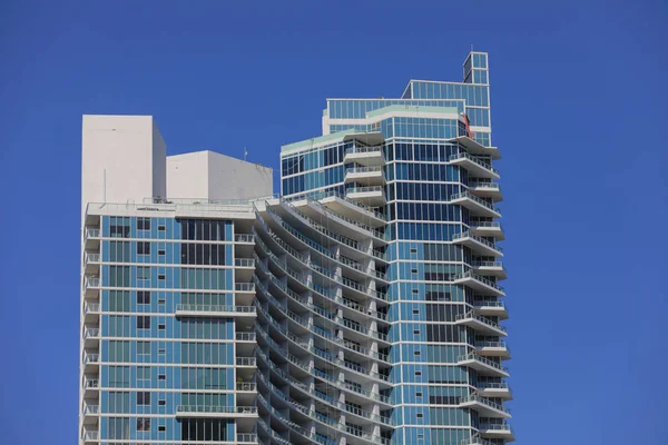 Miami Usa Enero 2019 Paramount Bay Condominium Blue Sky —  Fotos de Stock