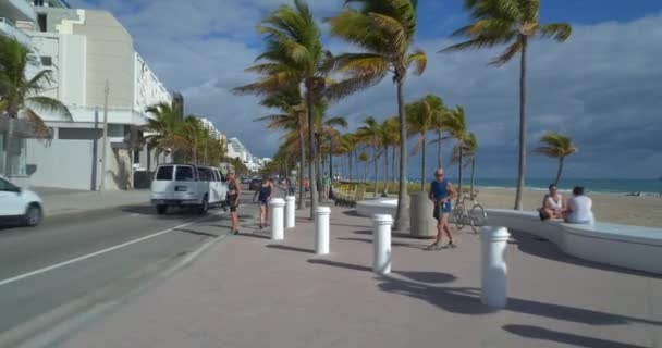 Gimbal Stabilizzato Video Fort Lauderdale Florida 24P — Video Stock