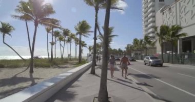 Zemin hareket görüntüleri Fort Lauderdale Florida 4k 60p