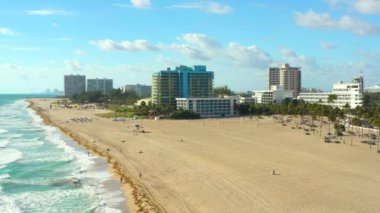 Fort Lauderdale Beach hava video 4k yaz