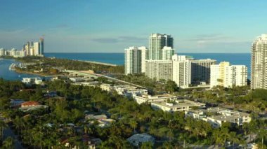 Bal Harbour Miami Florida hava klipleri