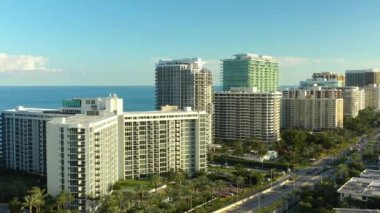 Miami Beach Bal Harbour stok video görüntüleri 4k