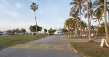 Hareketli görüntüleri Haulover Park Miami 4k