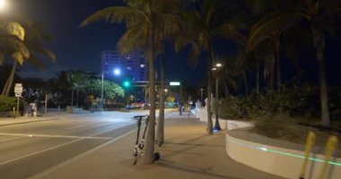 Gece Stok görüntüleri Fort Lauderdale Beach Fl
