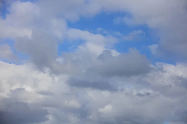 Solo Una Imagen Cielo Azul Nublado — Foto de Stock