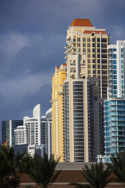 Highrise Condos Sunny Isles Beach Florida — Stock fotografie