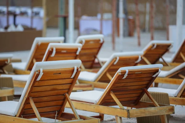 Cadeiras Praia Madeira Miami — Fotografia de Stock