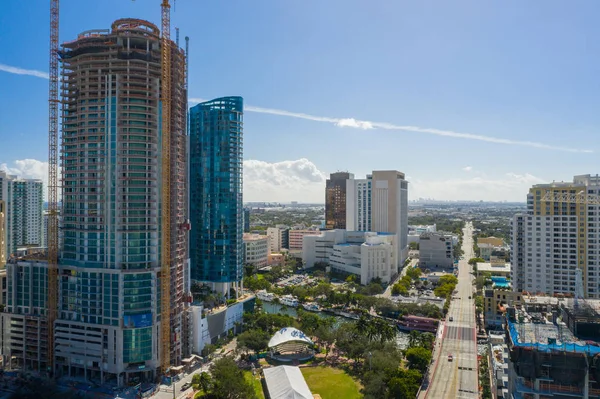 Luftbild Von 100 Las Olas Fort Lauderdale — Stockfoto