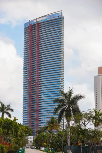 Armani Casa Sunny Isles Beach Aanbouw Buurt Van Voltooiing — Stockfoto