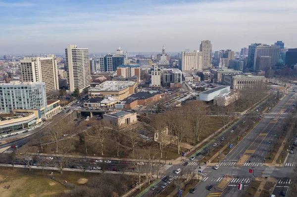 İnanılmaz hava fotoğraf Downtown Philadelphia Pa