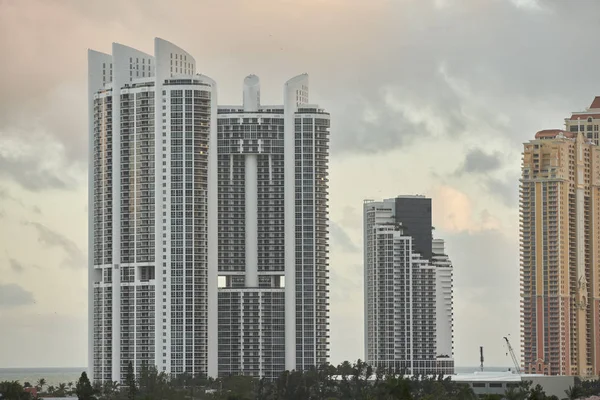 Trump Towers Sunny Isles Beach — Stockfoto