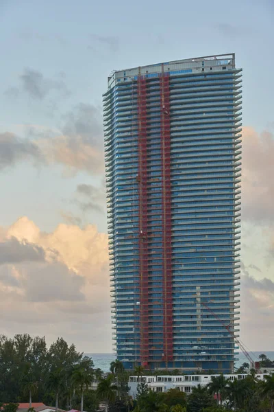 Armani Casa Residencias Lujo Frente Mar Sunny Isles Beach —  Fotos de Stock