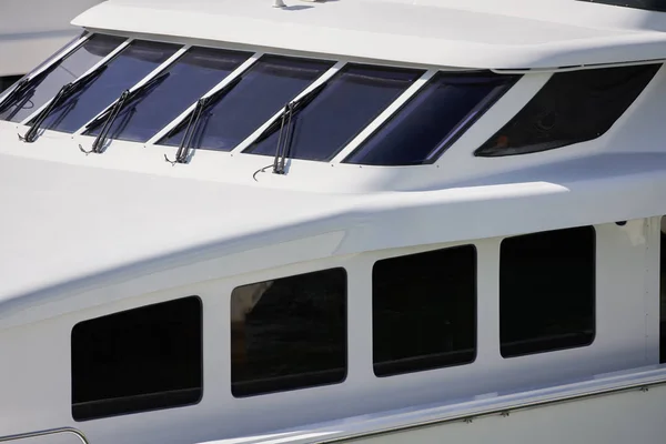 Yacht Window Wipers Boat — Stock Photo, Image