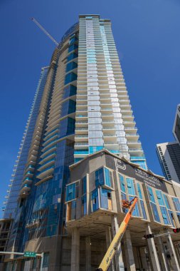 Stok fotoğraf Paramount Miami düşünme yapım aşamasında 2019