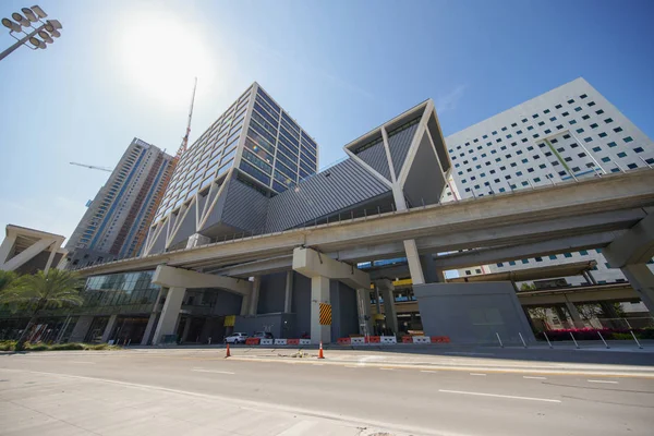 Stock Photo Miami Brightline Station Downtown Miami Usa — Stock Photo, Image