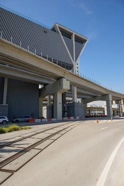 Foto Stock Estação Miami Brightline Downtown Miami Eua — Fotografia de Stock