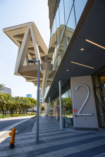 Stock Photo Miami Brightline Station Downtown Miami Usa — Stock Photo, Image