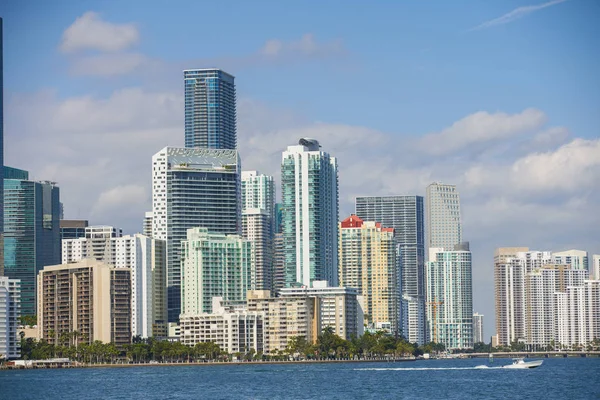 Brickell Bay Miami City Scene — Stock Photo, Image