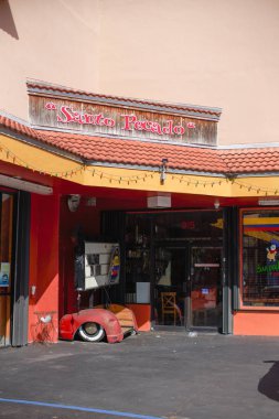 Küba mirası Miami, Fl, Amerika Birleşik Devletleri - 25 Şubat 2019: Santo Pecado Miami bar disko gece kulübü